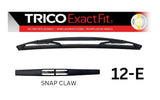 Rear Snap Claw Blade 300MM (12") (EXRFR12) (Single) 12-E - Trico | Universal Auto Spares