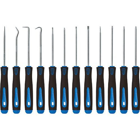 12 Piece Precision Screwdrivers & Pick Set - PKTool | Universal Auto Spares