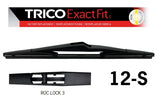 Exact Fit Rear Blade 12" (Single) (EXRYR12) 12-S - Trico | Universal Auto Spares