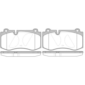 Brake Pad Set Disc Brake Front Axle 120200 - REMSA