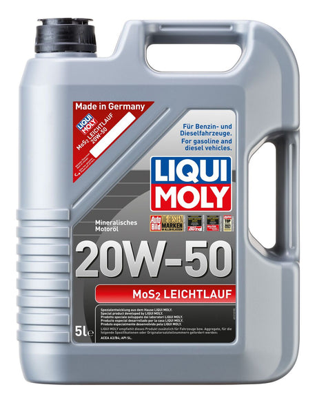 MOS2 LEICHTLAUF 20W-50 5L - LIQUI MOLY | Universal Auto Spares