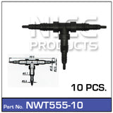 Hose Connection Pkt 10 NWT555-10 - Nice Products | Universal Auto Spares
