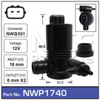 Washer Pump NWP1740 - Nice Products | Universal Auto Spares