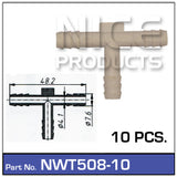 Hose Connection Pkt 10 NWT508-10 - Nice Products | Universal Auto Spares