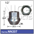Wheel Nut 17mm OPEN NN207 - Nice Products | Universal Auto Spares