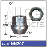 Wheel Nut 17mm OPEN NN207 - Nice Products | Universal Auto Spares