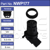 Washer Pump NWP177 - Nice Products | Universal Auto Spares