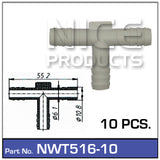 Hose Connection Pkt 10 NWT516-10 - Nice Products | Universal Auto Spares