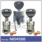 Ignition Barrel & Doors NID458B - Nice Products | Universal Auto Spares