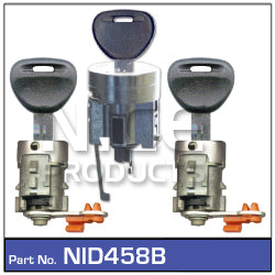 Ignition Barrel & Doors NID458B - Nice Products | Universal Auto Spares