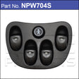 Power Window Switch NPW704S - Nice Products | Universal Auto Spares