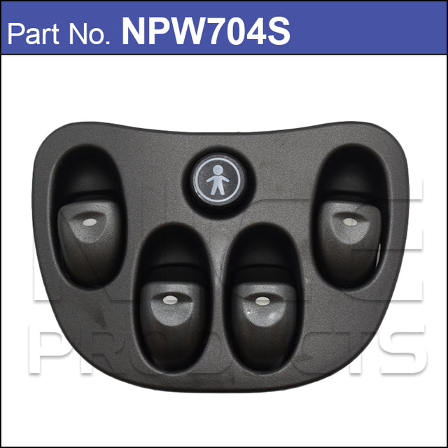 Power Window Switch NPW704S - Nice Products | Universal Auto Spares