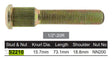 Wheel Stud S2210 - Nice Products | Universal Auto Spares