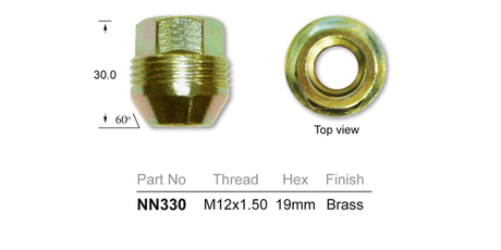 Wheel Nuts NN330 - Nice Products | Universal Auto Spares