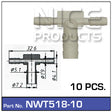 Hose Connection Pkt 10 NWT518-10 - Nice Products | Universal Auto Spares