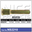 Long Stud & Nut NS2210 - Nice Products | Universal Auto Spares