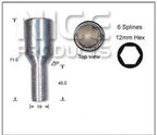 Chrome Nuts (20 + j6key) JR671-20 - Nice Products | Universal Auto Spares