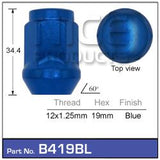 Blue Nut B419BL - Nice Products | Universal Auto Spares