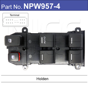 Power Window Switch NPW957-4 - Nice Products | Universal Auto Spares