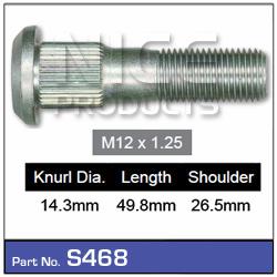 Wheel Stud S468 - Nice Products | Universal Auto Spares