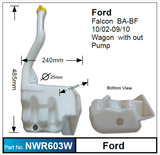 Washer Resevoir NWR603W - Nice Products | Universal Auto Spares
