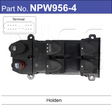 Power Window Switch NPW956-4 - Nice Products | Universal Auto Spares