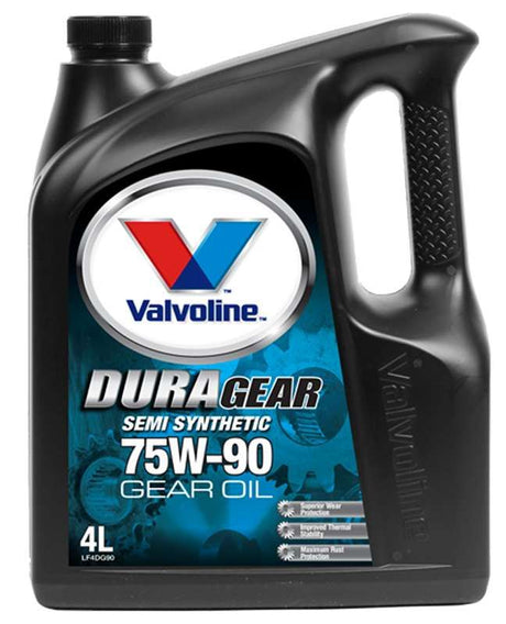 Valvoline Gear Oil DurAGear 75W-90 4L - Valvoline | Universal Auto Spares