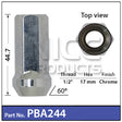 Open Ended Nuts PBA244 - Nice Products | Universal Auto Spares