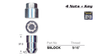 Lock Nuts S9LOCK - Nice Products | Universal Auto Spares