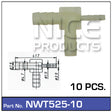Hose Connection Pkt 10 NWT525-10 - Nice Products | Universal Auto Spares