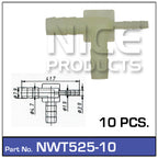 Hose Connection Pkt 10 NWT525-10 - Nice Products | Universal Auto Spares