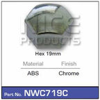 Wheel Nut Cover Chrome NWC719C - Nice Products | Universal Auto Spares