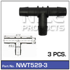 Hose Connection Pkt 3 NWT529-3 - Nice Products | Universal Auto Spares