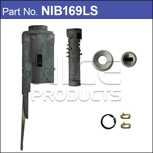Ignition Barrel NIB169LS - Nice Products | Universal Auto Spares