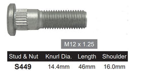 Wheel Stud S449 - Nice Products | Universal Auto Spares