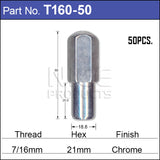 Chrome Nuts T160-50 - Nice Products | Universal Auto Spares