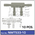 Hose Connection Pkt 10 NWT533-10 - Nice Products | Universal Auto Spares