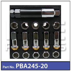Open Ended Race Nuts (20) PBA245-20 - Nice Products | Universal Auto Spares