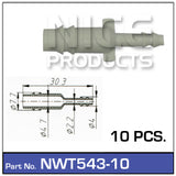 Hose Connection Pkt 10 NWT543-10 - Nice Products | Universal Auto Spares