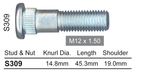 Wheel Stud S309 - Nice Products | Universal Auto Spares