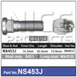 Stud & Nut NS453J - Nice Products | Universal Auto Spares