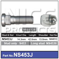 Stud & Nut NS453J - Nice Products | Universal Auto Spares