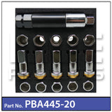 Open Ended Race Nuts (20) PBA445-20 - Nice Products | Universal Auto Spares