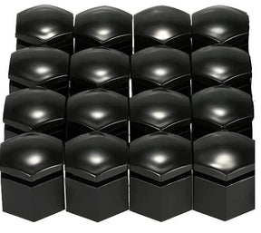 Wheel Nut Cover Black pk16 NWC717B-16 - Nice Products | Universal Auto Spares