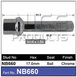Wheel Bolt NB660 - Nice Products | Universal Auto Spares