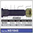 Stud & Nut NS1845 - Nice Products | Universal Auto Spares