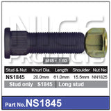 Stud & Nut NS1845 - Nice Products | Universal Auto Spares