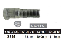 Wheel Stud S615 - Nice Products | Universal Auto Spares