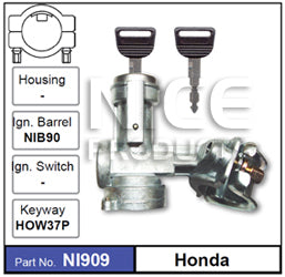 Ignition Lock NI909 - Nice Products | Universal Auto Spares