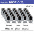 Wheel Nuts pk25 NN371C-25 - Nice Products | Universal Auto Spares